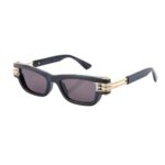 Bottega Veneta Bolt Square Sunglasses BV1308S Black