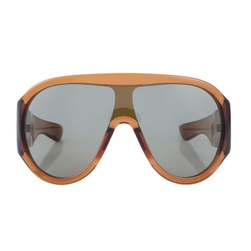 Bottega Veneta Scudo shield sunglasses