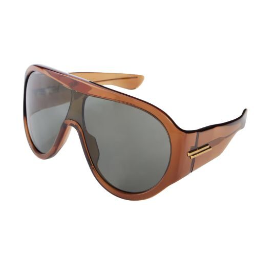 Bottega Veneta Scudo shield sunglasses