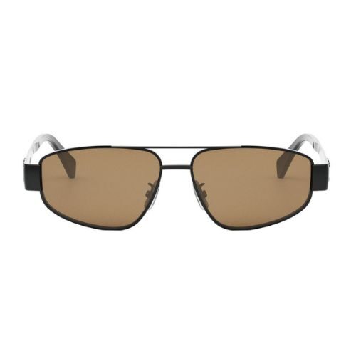 CELINE Metal Triomphe Pilot CL40281U 01E Sunglasses (2)