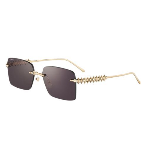 Cartier Clash de Cartier Sunglasses Gold Metal & Black Lenses