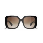 Chanel Square Black Sunglasses Ref 5532