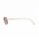 Christian Dior CDior S4U Lilac Rectangular Sunglasses (4)