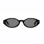 Christian DiorPacific R1I Black Oval Sunglasses