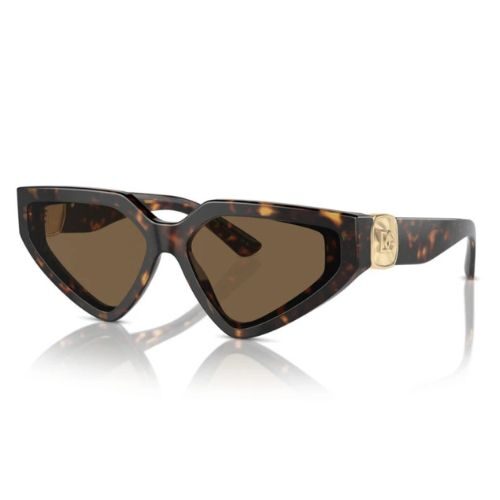 Dolce & Gabbana DG4469 50213 Havana Cat Eye Sunglasses for Women