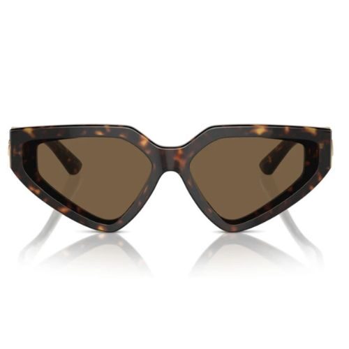 Dolce & Gabbana DG4469 50213 Havana Cat Eye Sunglasses for Women