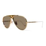 Jacques Marie Mage Daido Gold Sunglasses