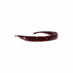 Balenciaga Country Club BB Tortoise Headband in Acetate with Gold