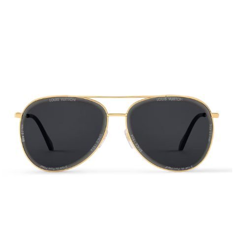 Louis Vuitton LV Super Vision Z2636U Gold Pilot Sunglasses