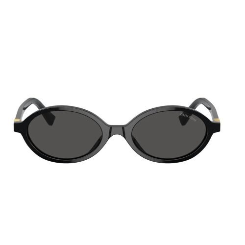 Miu Miu SMU04Z Sunglasses Black Acetate & Dark Grey Lenses