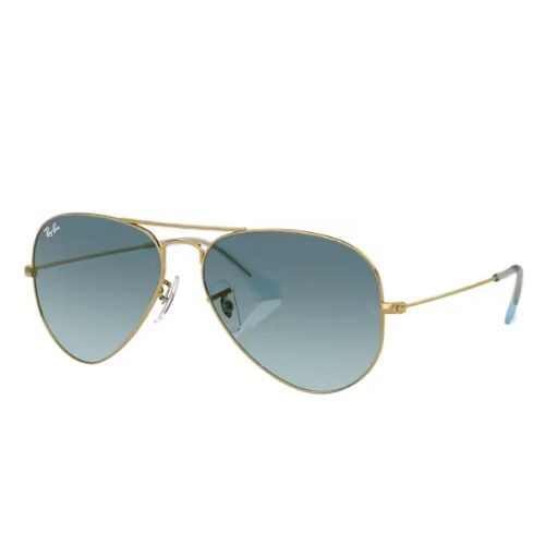 Ray-Ban AVIATOR LARGE METAL RB3025 Blue gold Frame