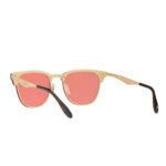 Ray-Ban Blaze Clubmaster RB3576N 043 Brushed Gold Frame