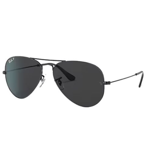 Ray-Ban RB3025 00248 Aviator Sunglasses Total Black