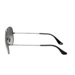 Ray-Ban RB3025 Aviator Large Sunglasses Gunmetal Frame