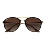 Ray-Ban Sunglasses RB4292N Blaze Double Bridge Polished Light Havana Frame