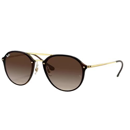 Ray-Ban Sunglasses RB4292N Blaze Double Bridge Polished Light Havana Frame