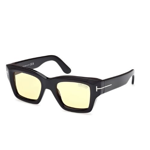 Tom Ford Sunglasses FT1154 01E Bronson Ilias Yellow Photochromic Lens