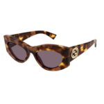 Gucci GG1843S 003 Classic Havana Cat Eye Sunglasses