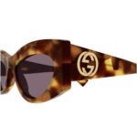 Gucci GG1843S 003 Classic Havana Cat Eye Sunglasses