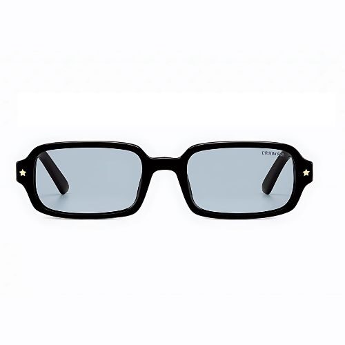 Christian DiorPacific S3I Black Rectangular Sunglasses