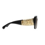 Chanel Square Black Sunglasses Ref 5532