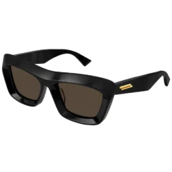 Bottega Veneta BV1283S 001 Women's Black Sunglasses