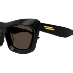 Bottega Veneta BV1283S 001 Women's Black Sunglasses