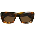 Bottega Veneta BV1283S 002 Havana Womens Sunglasses