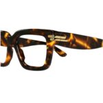 Bottega Veneta BV1324O 002 Optical Prescription Glasses Havana Acetate