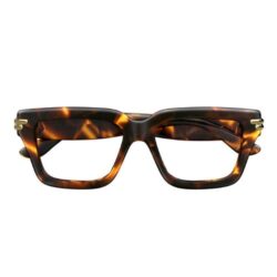 Bottega Veneta BV1324O 002 Optical Prescription Glasses Havana Acetate