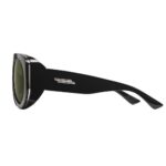 Bottega Veneta BV1362S 006 Shiny Black Pilot Sunglasses