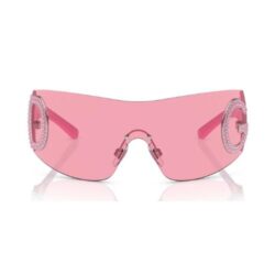 Dolce & Gabbana DG 2298B Pink Shield Sunglasses