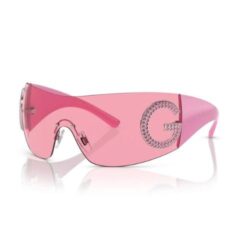 Dolce & Gabbana DG 2298B Pink Shield Sunglasses