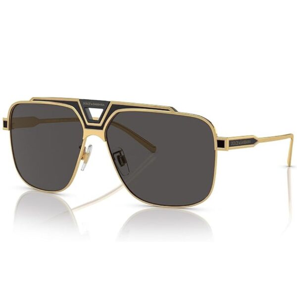 Dolce & Gabbana DG2256 133487 62 Sunglasses GoldBlack Matte for Men
