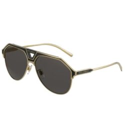 Dolce & Gabbana DG2257 Miami Gold Pilot Sunglasses