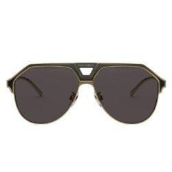 Dolce & Gabbana DG2257 Miami Gold Pilot Sunglasses