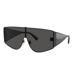 Dolce & Gabbana DG2305 0187 Black Shield Sunglasses