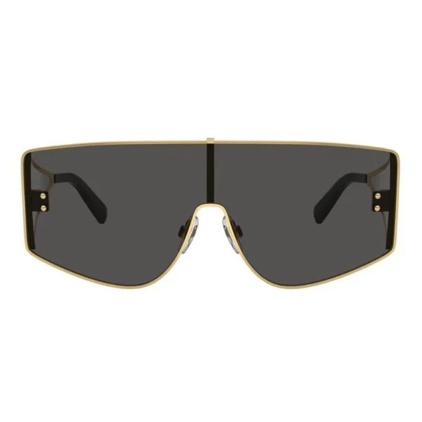 DOLCE & GABBANA DG2305 02/87 GOLD SHIELD SUNGLASSES WORN BY MILEY CYRUS