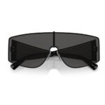 Dolce & Gabbana DG2305 0187 Black Shield Sunglasses