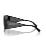 Dolce & Gabbana DG2305 0187 Black Shield Sunglasses