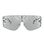 Dolce & Gabbana DG2305 05AL Silver Shield Sunglasses