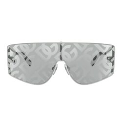 Dolce & Gabbana DG2305 05AL Silver Shield Sunglasses