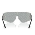 Dolce & Gabbana DG2305 05AL Silver Shield Sunglasses