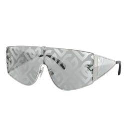 Dolce & Gabbana DG2305 05AL Silver Shield Sunglasses