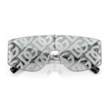 Dolce & Gabbana DG2305 05AL Silver Shield Sunglasses
