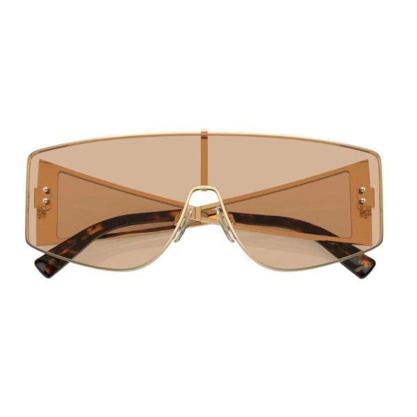 Dolce & Gabbana DG2305 13655A Light GoldPink Shield Sunglasses