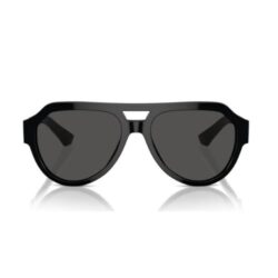 Dolce & Gabbana DG4466 Black Pilot Sunglasses