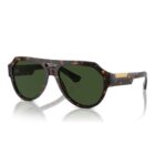 Dolce & Gabbana DG4466 Havana Pilot Sunglasses