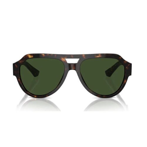 Dolce & Gabbana DG4466 Havana Pilot Sunglasses