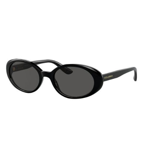 Dolce & Gabbana Sunglasses DG 4443 Black Oval Eyewear